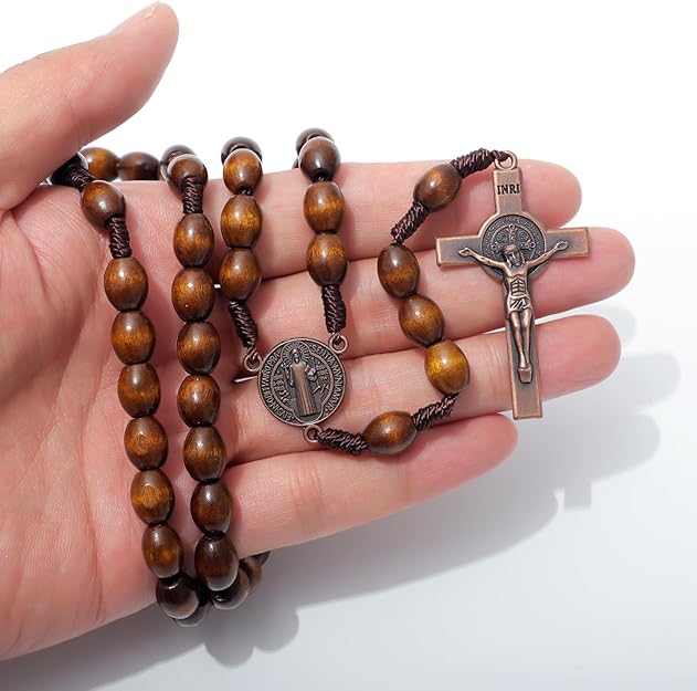 Handmade Rosary Necklace