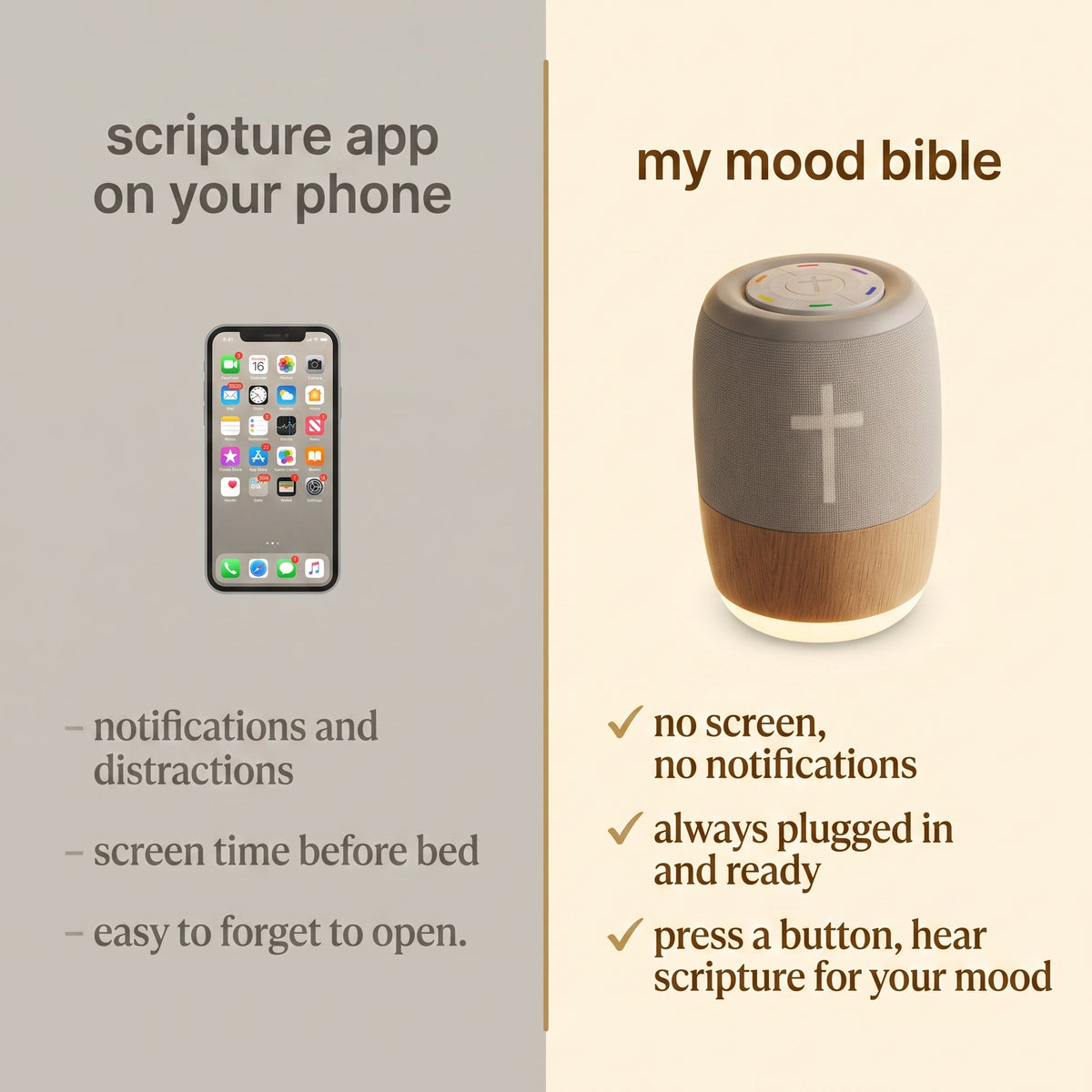 My Mood Bible Audio Speaker