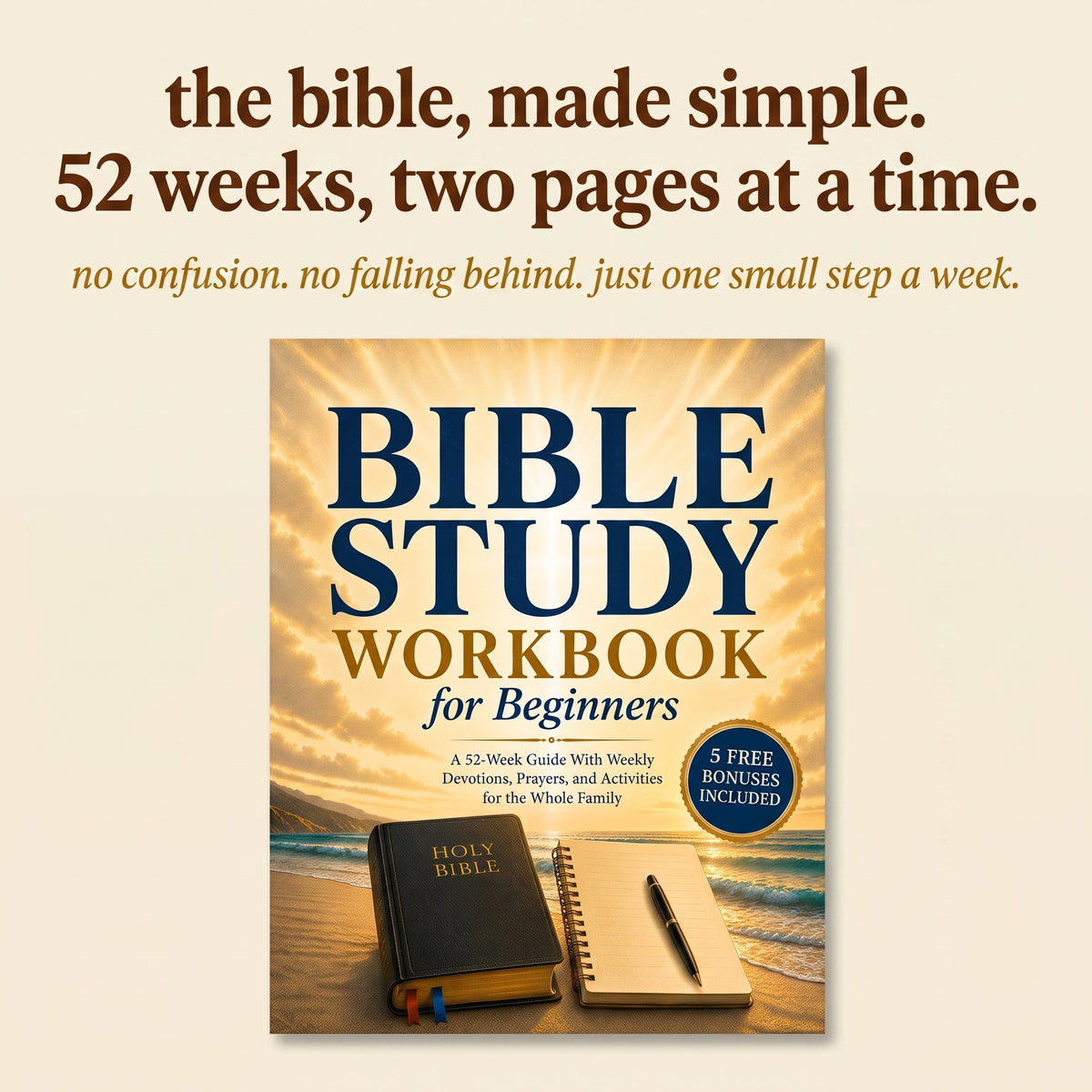 Bible Study Workbook for Beginners
