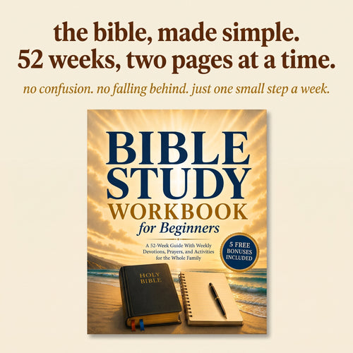 Bible Study Workbook for Beginners