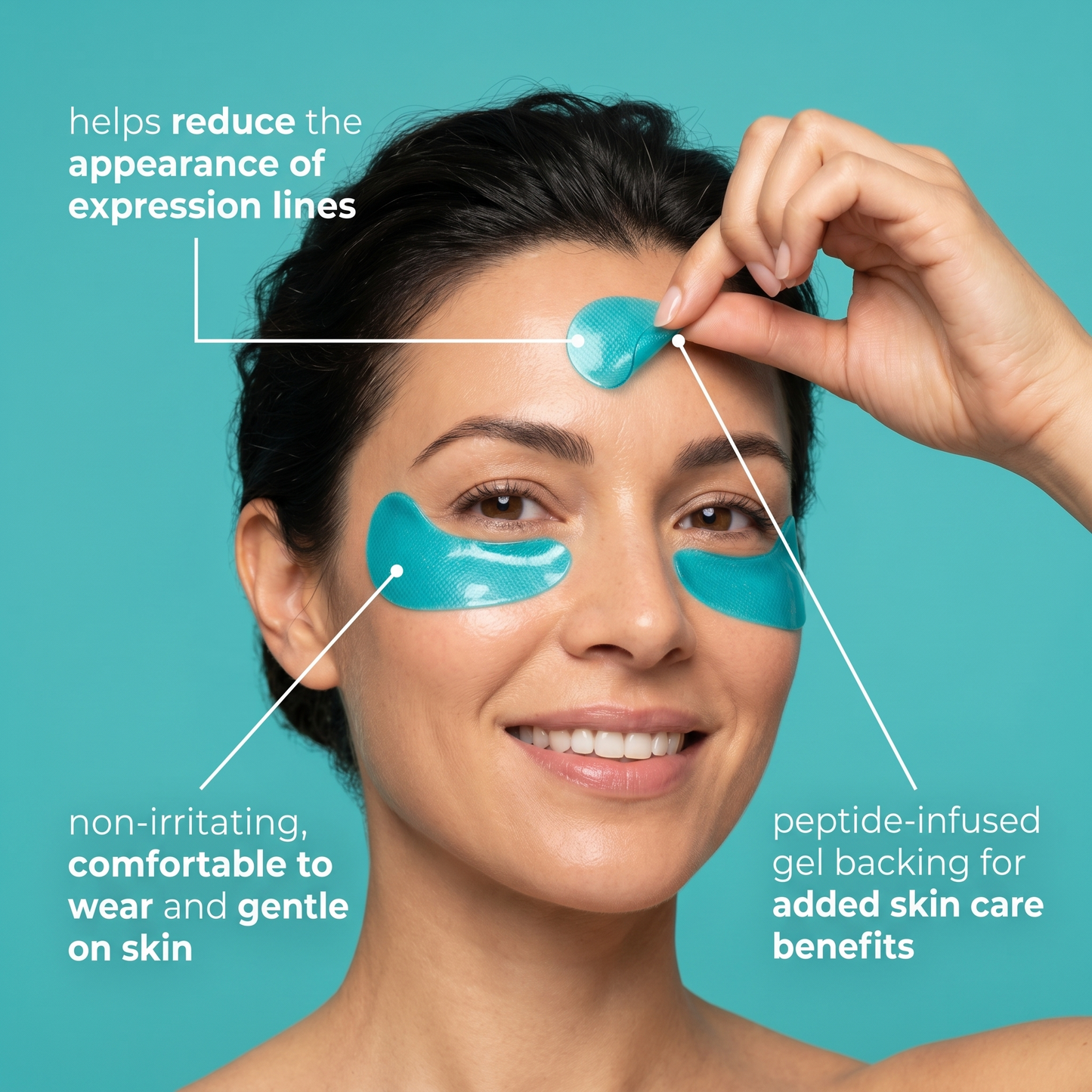 Peptide Infused Face & Eye Tape