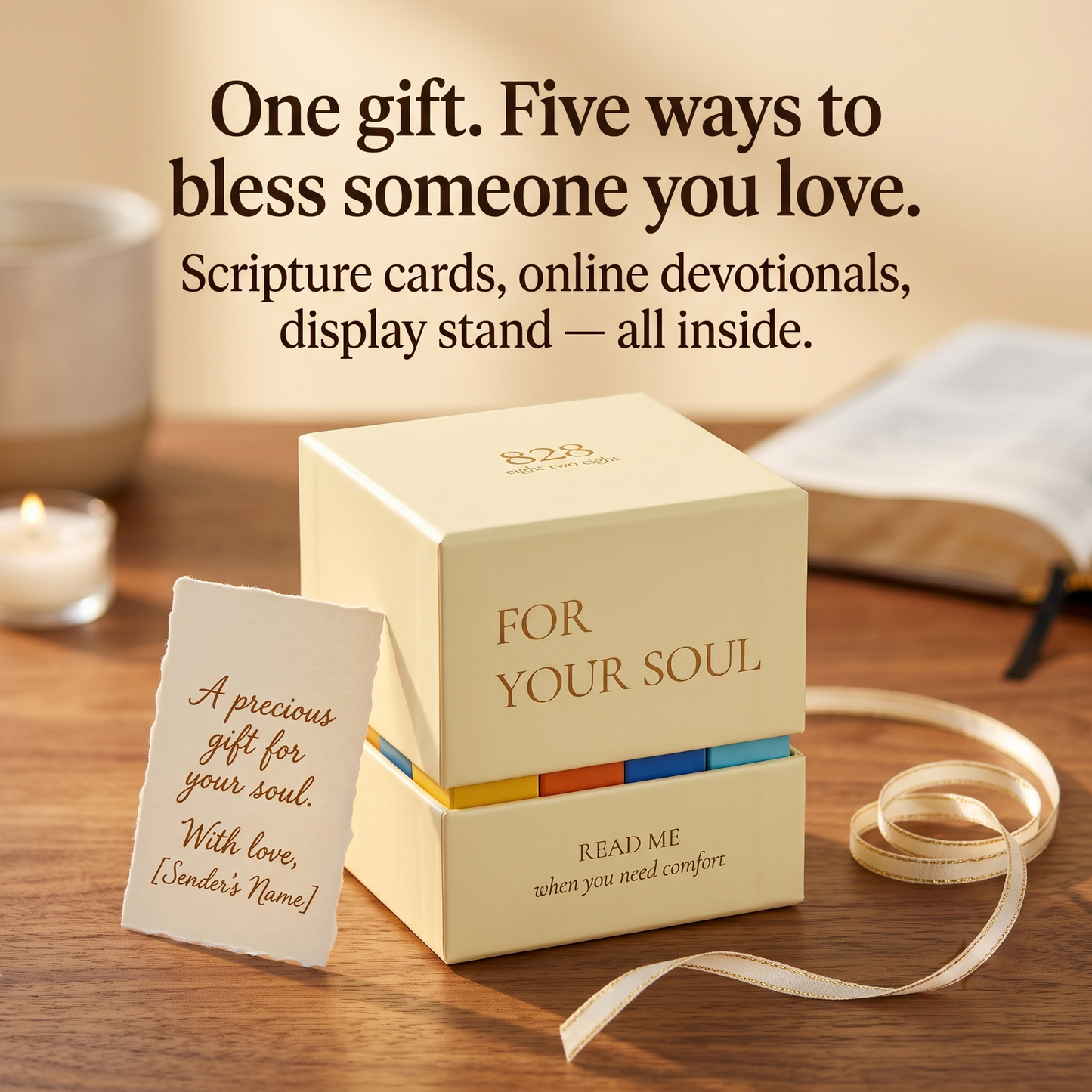 Bible Verse Box - 108 Complete Devotionals & Prayers