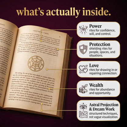 The Ultimate Grimoire | Protection, Wealth, Hidden Knowledge