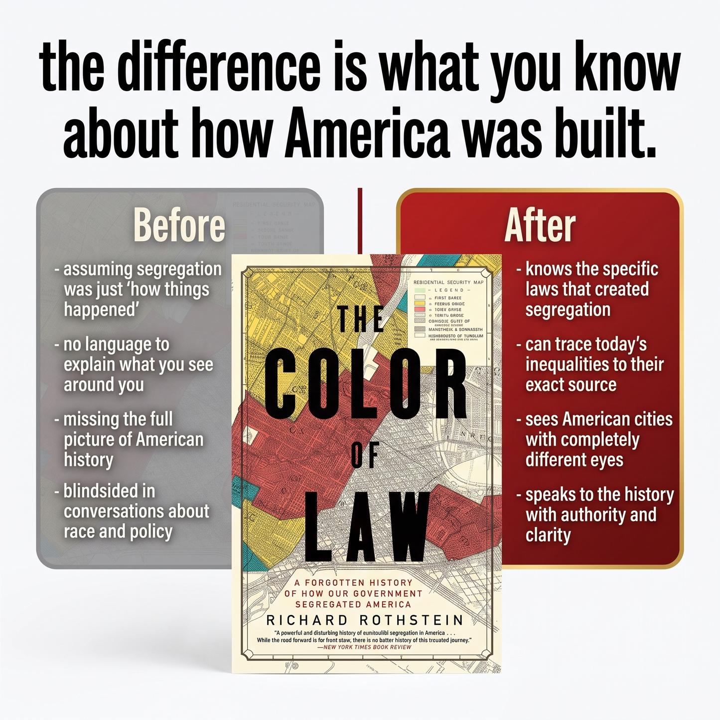 The Color of Law: A Forgotten History of How Our Government Segregated America