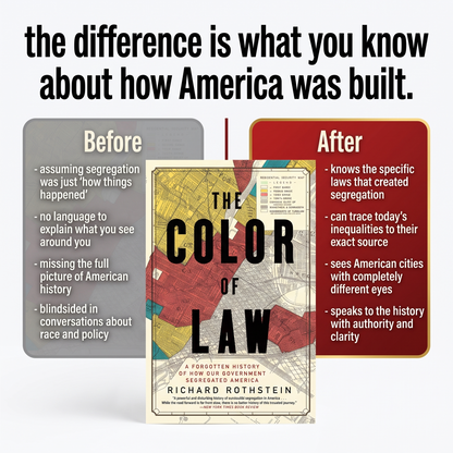 The Color of Law: A Forgotten History of How Our Government Segregated America